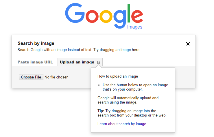 Bing reverse image search tool